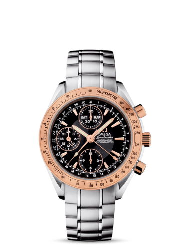 Omega Speedmaster Day-Date 40 Stainless Steel / Red Gold / Black / Bracelet